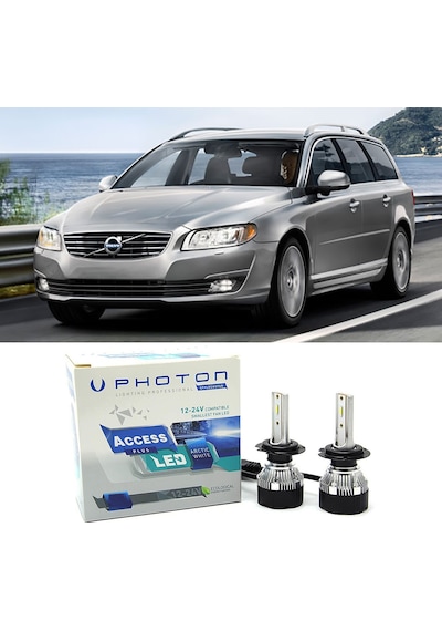 Volvo V70 Uzun Far Ampulü H11 Access Yeni Seri Beyaz 2007-2016