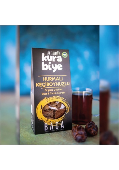 Organik Keçiboynuzlu Hurmalı Kurabiye 55 G