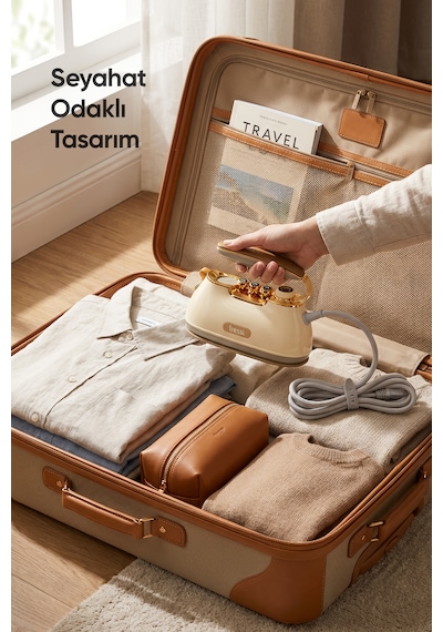 Fressi FR-ST900 1500 W Travel Steam Seyahat Tipi Taşınabilir Buharlı Ütü