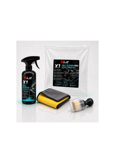 X1 All Clean Pro - Detaylı Temizlik Seti