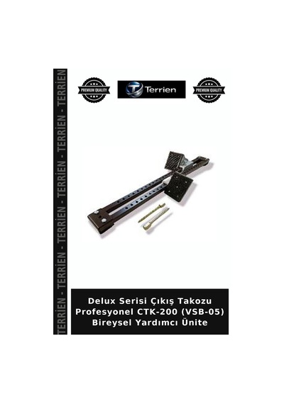 Delux Serisi Çıkış Takozu Profesyonel Ctk-200 Vsb-05 Bireysel Yardımcı Ünite Çok Renkli