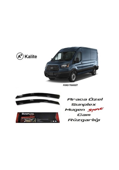 Ford Transit Cam Rüzgarlığı Mugen Tip Sunplex 2Li 2014-