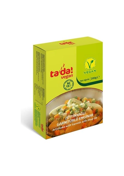 Zeytinyağlı Garnitürlü Enginar 200gr