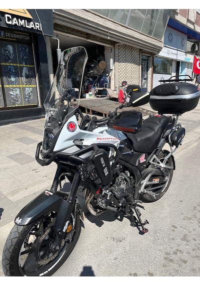 24 - 26 Honda Nx500 Uzun Ön Cam Şeffaf 58cm 4mm Zeus