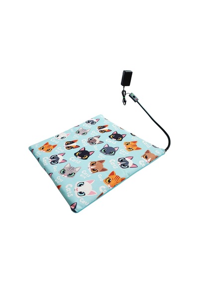Kedi Minderi Isıtıcılı Kedi Köpek Minderi Isıtıcı Minder 12volt 45x45cmx4cm