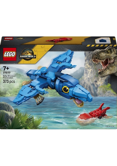 LEGO® Jurassic World Yavru Dinozor: Pteranodon 77977 - 7 Yaş ve Üzeri Çocuklar için Kalamar İçeren Oyuncak Yapım Seti (373 Parça)