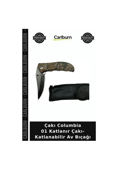 Çakı Columbia 01 Katlanır Çakı- Katlanabilir Av Bıçağı Gündelik Gereç Fonksiyonel Araç Kamp Ekipmanı