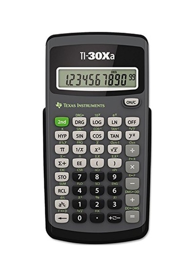 İnstruments Tı30xa Bilimsel Hesap Makinesi 10 Haneli Lcd Standart Renkli Özelliklerle Çok Renkli