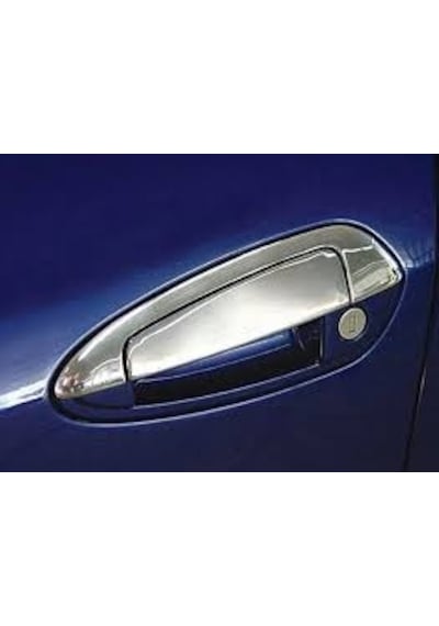 Fiat Punto Krom Kapı Kolu 4 Kapı 8 Parça 2005-2019 Paslanmaz Çeli