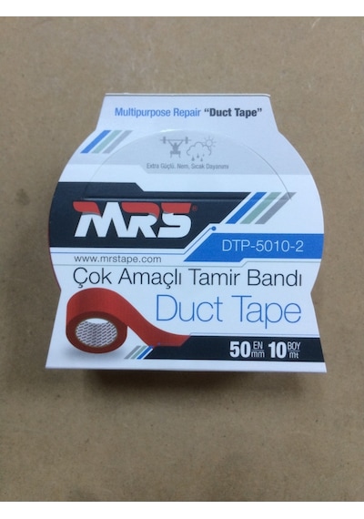 Duct Tape Tamir Bandı 48 Mm 10 Metre Kırmız Renk Extra Güçlü Bant