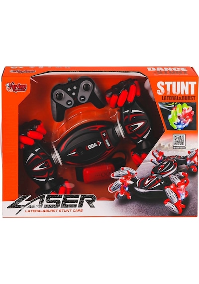 Rq3034-1 Kumandalı Bilekten Kontrol Işıklı Müzikli Stunt Araba -vardem Oyuncak