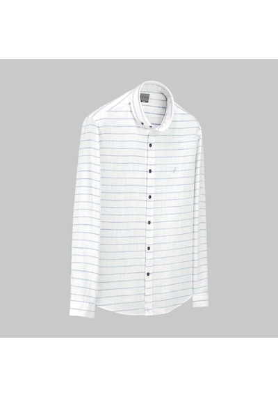 Sarar Goias Interview Slim Fit Erkek Gömlek 3174702 Mavi