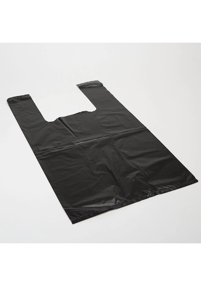 Siyah Atlet Poşet Büyük Boy 1 Kg 29x59cm