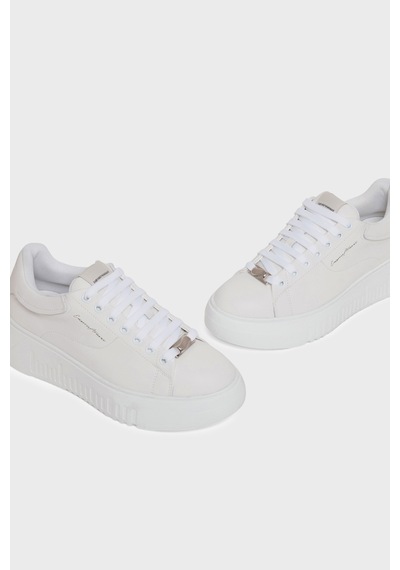 Emporio Armani Bayan Ayakkabı Ew004804 Af24783 U0012 Ekru