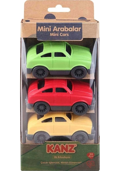 30812 Enfal 3'Lü Mini Arabalar / +24 Ay
