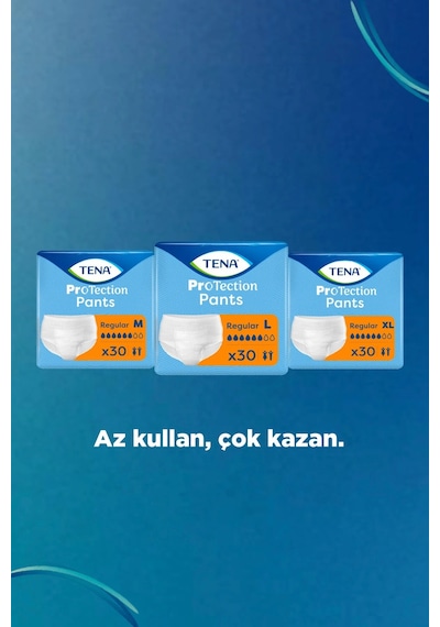 Tena Protection Pants Regular Emici Külot Yetişkin Bezi Xl 360adt Tek Ebat