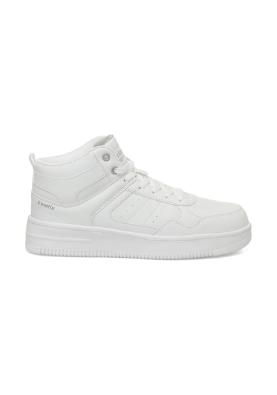 Kinetix Lowner Pu Hı 5pr Beyaz Unisex High Sneaker Beyaz-a Grı