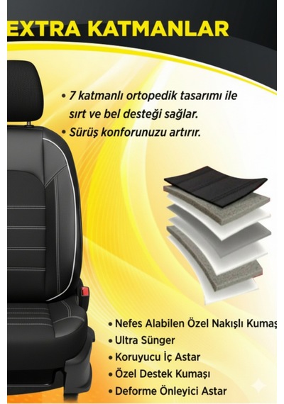 Orqide Sumix Beyaz Serisi Audi V8 Oto Kılıfı
