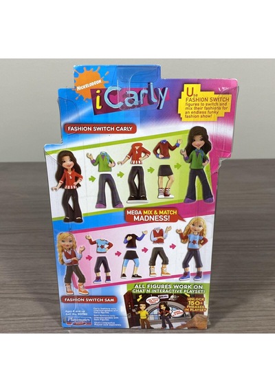 2 Li Icarly Fashion Switch Carly Ve Sam - İcarly Moda Giysileri - Değiştirilebilir Giysiler