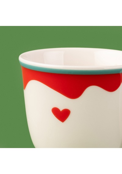 Kitchen Granny Kupa - Kırmızı / Yeşil - 290 Ml Renkli
