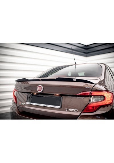 Autogp Fiat Egea Sedan Bagaj Üstü Spoiler Yarasa Pianoblack Boyalı 2015+