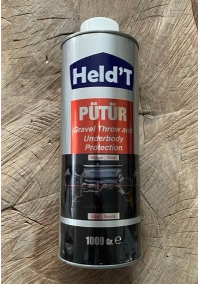 HELDT BEYAZ PÜTÜR ALT KORUMA ARAÇ ALTI KORUMA BOYASI ZİFTİ 1000GR