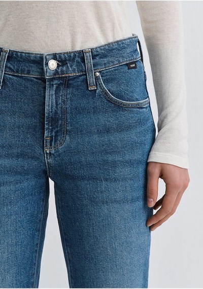 Molly Mid Indigo Classic Denim mavi
