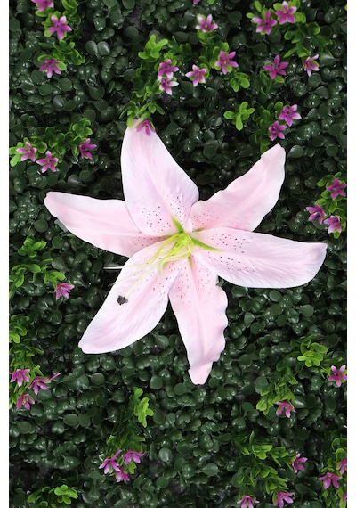 Yapay Çiçek Deposu Yapay Dikey Bitki Hazır Duvar Paneli 55 Cm X 55 Cm Model 10