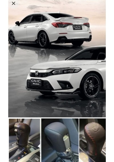 Honda Civic/City 2022/2023 Vites Topuzu Kılıfı Kaplama Hakiki Der