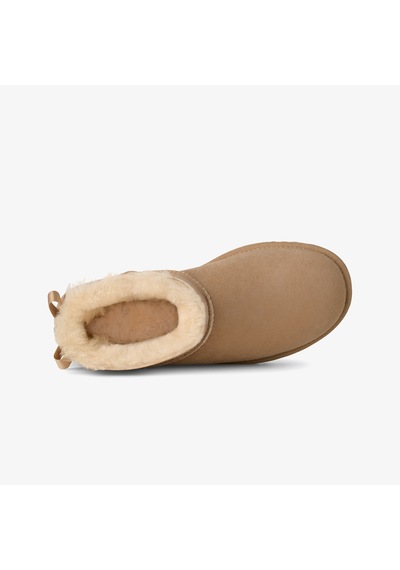 Ugg Ultra Mini Bailey Bow Kadın Krem Rengi Bot 1185491