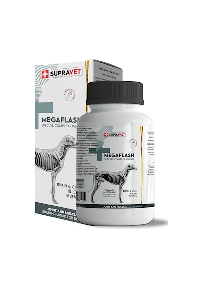 Köpekler için Eklem ve Kas Geliştirici Likit MEGAFLASH +XXL 500 ML (Special Complex Liquid)