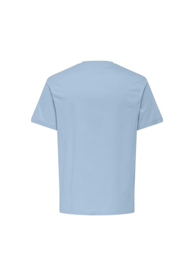 Only & Sons Onsmaxım Pamuklu Regular Fit Erkek T-shirt Mavi