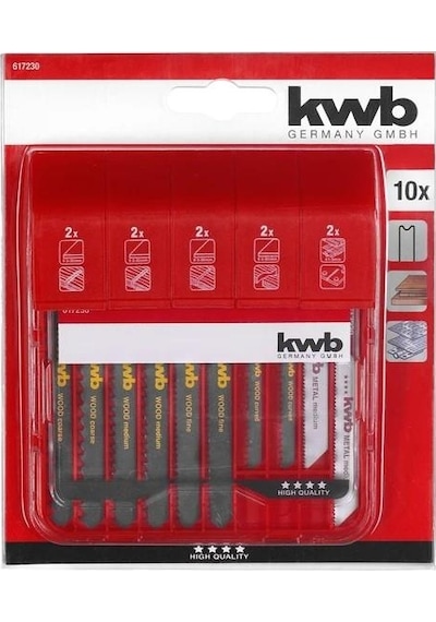 Kwb Kutulu Dekupaj Testere Seti 10parça S30 617230