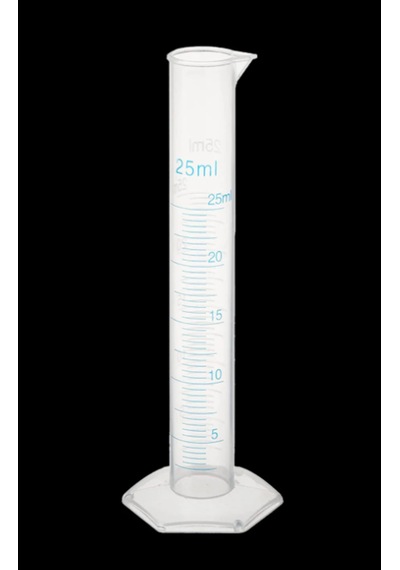 Mezür Plastik Uzun Form 25 Ml