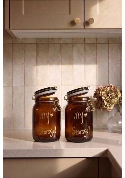 2'li 1500 Ml Kilitli Kapaklı Contalı Amber Cam Kavanoz Seti Paslanmaz Çelik Mandallı Hava Geçirmez Kalın Cam Saklama Kavanozu Kahve Çay Bakliyat Erzak Kavanozu 11,5x11,5x20 Cm Kahverengi Kahverengi 2'li 1500 Ml Kilitli Kapaklı Contalı Amber Cam Kavanoz Seti Paslanmaz Çelik Mandallı Hava Geçirmez Kalın Cam Saklama Kavanozu Kahve Çay Bakliyat Erzak Kavanozu 11,5x11,5x20 Cm Kahverengi Kahverengi