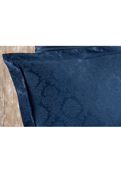 Monaco Bambu Jakar Kumaş Indigo Ikili Oksford 60x80cm Yastık Kılıfı-1324 Çok Renkli