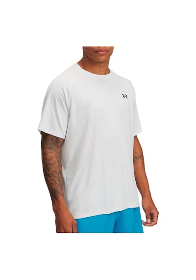 Under Armour Tech Textured Ss Erkek T-shirt 1382796-023 Gri