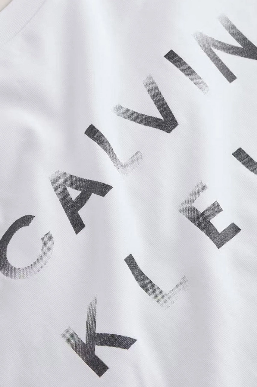 Calvin Klein Erkek T-shirt Beyaz
