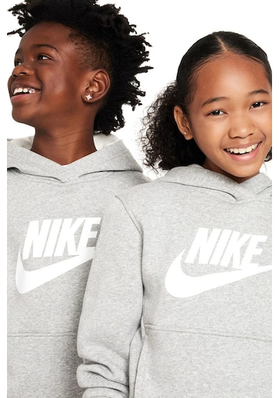 Nike Club Fleece Çocuk Kapüşonlu Sweatshirt Fd2988-063 Gri
