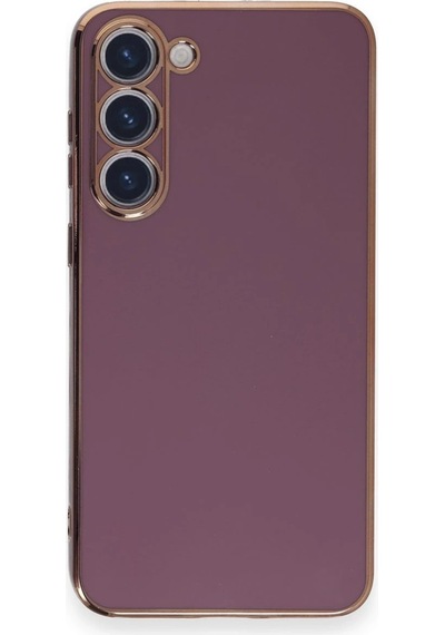 Newface - 346 - Samsung Galaxy S23 Plus Kılıf Volet Silikon - Cadde101 - - Mor