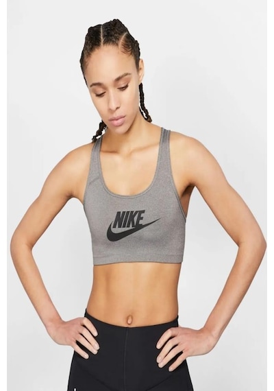 Nike Swoosh Futura Bra 899370-091kadın Beyaz Sporcu Sütyeni 001