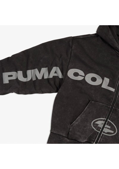 Puma Spc Boxy Full Zip Unisex Siyah Sweatshirt 638730 2800282