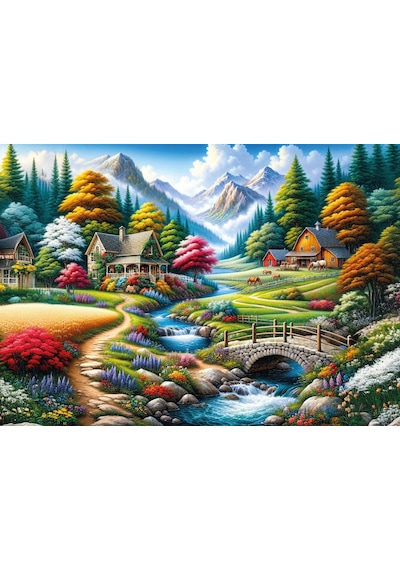 Art Puzzle Renklerin Tarlası 260 Parça Puzzle