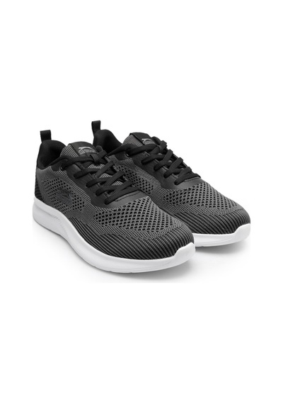 Slazenger ADWOA I Erkek  Siyah - Koyu Gri Koşu & Yürüyüş Spor Ayakkabısı