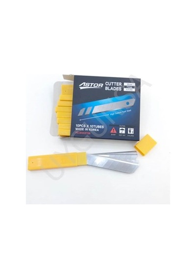 Maket Bıçağı Ağzı Yedek 100Lük Paket Astor