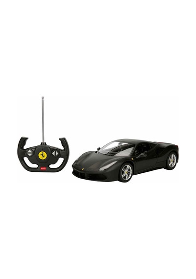 Rastar Ferrari 488 Gtb Uzaktan Kumandalı Işıklı Araba Siyah S00075600 Çok Renkli