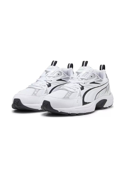 Puma 402623 01 Milenio Tech Beyaz-siyah-gümüş Kadın Spor Ayakkabı Beyaz