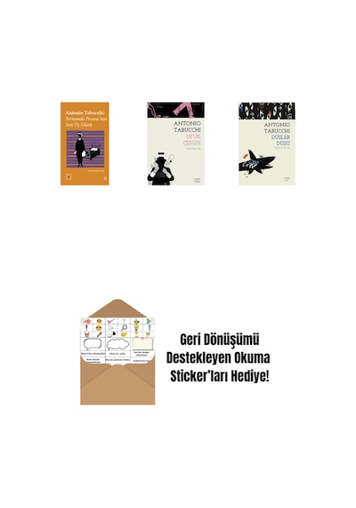 Everest Açıkhava 34 - Fernando Pessoa Nın Son Üç Günü + Ufuk Çizgisi + Düşler Düşü + Okuma Sticker'ları