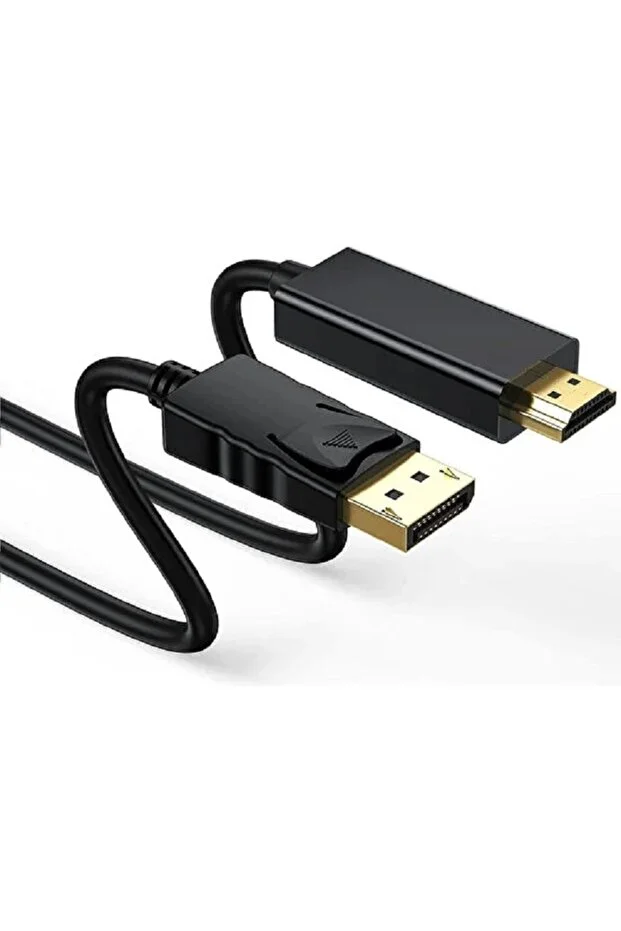 1.8 Metre Displayport To Hdmi Kablo 4k 2k Display In Hdmı Out Dp To Hdmi Çevirici Kablo Dönüştürücü