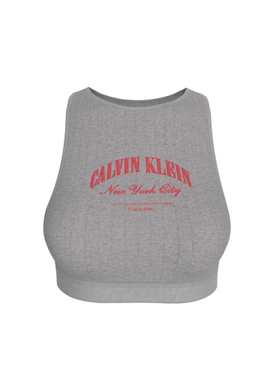 Calvin Klein Kadın Marka Logolu Günlük Kullanıma Uygun Gri Sütyen Lv00qf8707 P7a